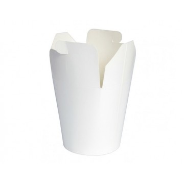 Contenitore tondo cartone bianco laminato, 750 ml (500 pcs)