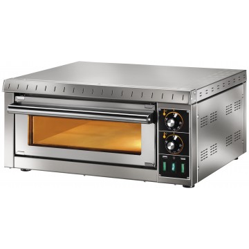 Forno elettrico in acciaio inossidabile per 1 pizza 35 cm o 1 teglia 35 x 40 cm 29 KG