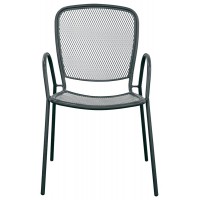 Poltroncina con struttura in metallo verniciato (6 pcs)