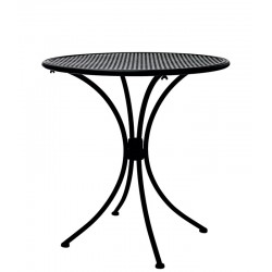 Tavolo da esterno in metallo verniciato - Ø 70 x H72 cm