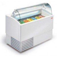 Vetrina gelato promozionale a refrigerazione statica