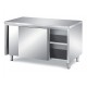 Tavolo inox armadiato