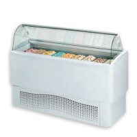 Vetrina gelato promozionale a refrigerazione ventilata