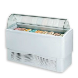 Vetrina gelato a refrigerazione ventilata (-16/-14ºC)