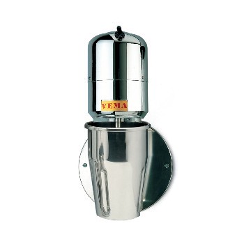 Frullino Frappé a 1 tazza in acciaio inox da 0,8 Lt. modello da muro - 18.000 Giri