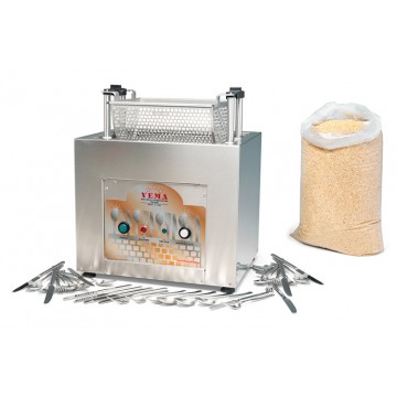 Asciuga lucida posate automatico in acciaio inox - Produzione oraria 2000 pezzi/h