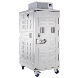 Cella frigorifera mobile, zaino frigo tetto, ventilato, con ruote (-20°/+10°C) Capacità 830 Lt.