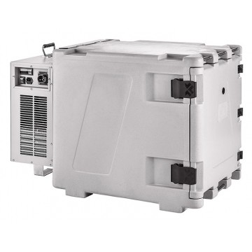 Contenitore frigorifero mobile, zaino frigo dorso, ventilato (0°/+10°C) Capacità 148 Lt.