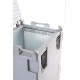 Contenitore frigorifero mobile, apertura superiore, zaino frigo laterale, statico (0°/+10°C) Capacità 148 Lt.