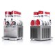 Granitore Sorbettiera inox 2 vasche, capacità 15+15 litri