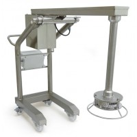 Turbo-trituratore frantumatore industriale in acciaio inox