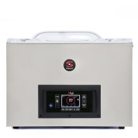 Confezionatrice sottovuoto industriale. 2 Barre saldanti parallele 420+420 mm. Schermo LCD da 3.9” con tastiera touch