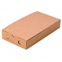 Scatola per bruschette cartone kraft 300x150x50 mm (100 pcs)