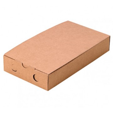 Scatola per bruschette cartone kraft 300x150x50 mm (100 pcs)