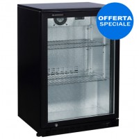Espositore Back Bar refrigerato per bibite 1 Porta (+2/+8°C) 138 Lt