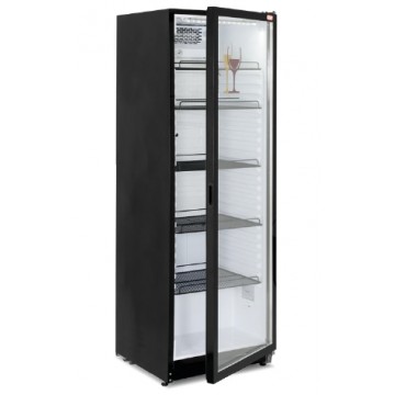 Espositore verticale a refrigerazione ventilata per vino con porta reversibile (+5/+15°C) 310 Lt