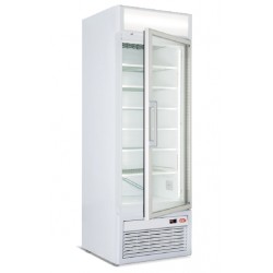 Espositore verticale a refrigerazione statica, Porta a Vetro (TB -18°C) 285 Lt - 670x675x1960 mm