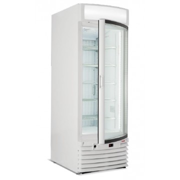 Espositore verticale a refrigerazione ventilata, Porta a Vetro (TB -18/-16°C) 335 Lt. - 670x885x1960 mm