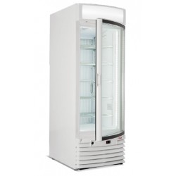 Espositore verticale a refrigerazione statica, Porta a Vetro (TB -18°C) 285 Lt. - 670x735x1960 mm