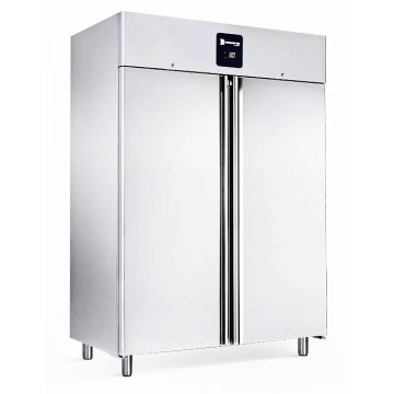 Armadio refrigerato in acciaio inox 2 Porte, Versione Premium (TB) -15/-22ºC