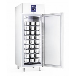 Armadio refrigerato in acciaio inox, per Gelato (BT) -12/-30ºC