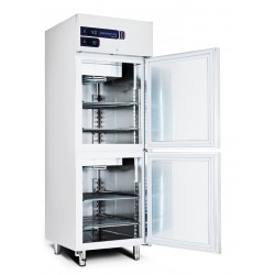 Armadio refrigerato in acciaio inox, 2 Vani Separati (TN/TN) -2+8/-2+8ºC