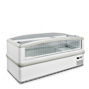 Conservatore orizzontale a refrigerazione statica per gelati e surgelati (TB) PANORAMICO 520 Lt. 1832x700x850 mm