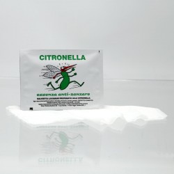 SALVIETTE ANTIZANZARE NATURALE ALLA CITRONELLA (500 pz)