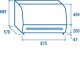 ESPOSITORE DA BANCO REFRIGERATO