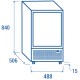 DRINK COOLER VERTICALE 55 LT