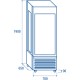 Vetrina panoramica congelatore