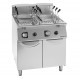 CUOCIPASTA GAS 2 VASCHE - 26+26 LT.