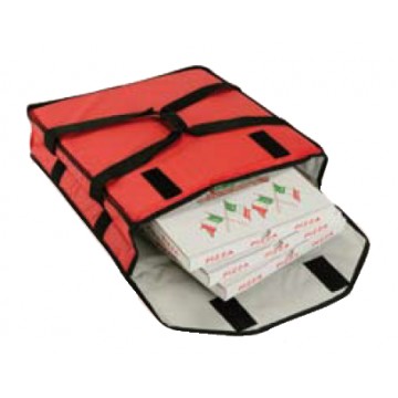 Borsa termica trasporto pizza per 3 cartoni - h 15 cm (10 pcs)