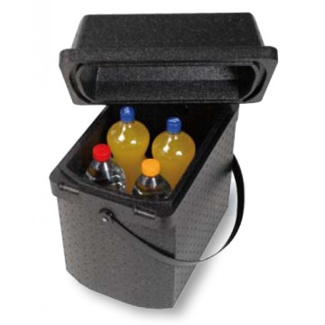 Contenitore termico Extra Alto per il trasporto di bottiglie, con comoda tracolla (6 pcs)