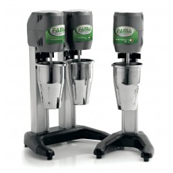 Frullino da banco in alluminio e lega leggera con bicchiere in acciaio inox 15.000 Giri/m RPM