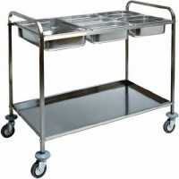 Carrello inox