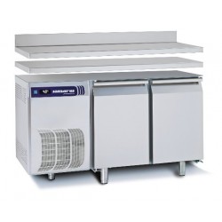 Tavolo da laboratorio a refrigerazione ventilata 2 PORTE (0/+8°C) 260 Lt - PROF. 70 cm