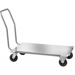 Carrello da trasporto pesante con pianale basso - 61x122x90h