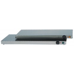 Piano caldo inox con termostato regolabile - 600 W - 100x50x6h