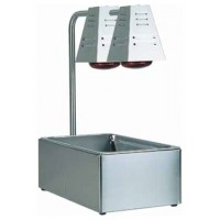PIANO CALDO CON LAMPADE A INFRAROSSI