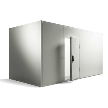 Cella Frigorifera modulare ed estendibile MULTISYSTEM (ISO 06 TN) con pavimento - Spessore pannelli cm 6 - N.1 porta 95x200h