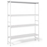 Scaffalatura modulare in alluminio/polietilene EasyRack