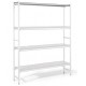 Scaffalatura modulare in alluminio/polietilene EasyRack