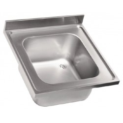 Lavello in acciaio inox - 1 vasca - PROF. 60 cm