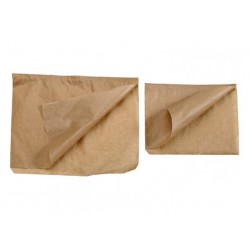 Sacchetto carta kraft aperto due lati, 17 cm (1000 pcs)