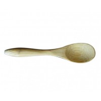 Mini cucchiaino bambù liscio, 9 cm (500 pcs)
