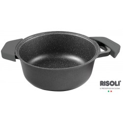 Casseruola 'GRANITO' con coprimanici in silicone estraibili - Ø 28 cm (4 Pezzi)