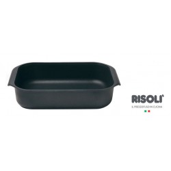 Teglia da forno alta 'OPTIMA-FORNO' in alluminio pressofuso - 40x25 cm (4 Pezzi)
