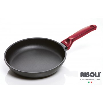 Padella 'SAFETY COOKING' per cottura induzione con manico soft touch rosso (4 Pezzi)