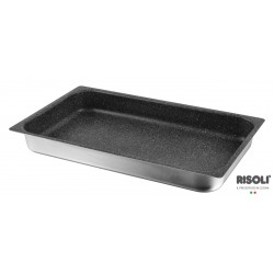 Teglia 'PROFESSIONALE-GASTRONORM' 1/1 in alluminio pressofuso - 53x32,5x6,5h cm (4 Pezzi)